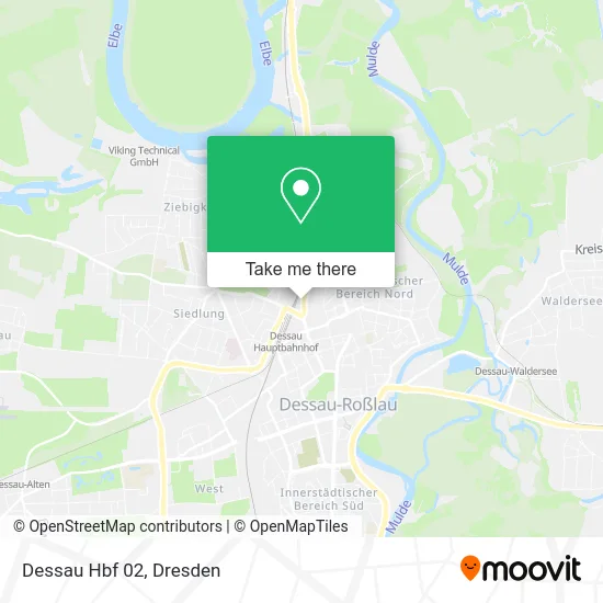 Карта Dessau Hbf 02