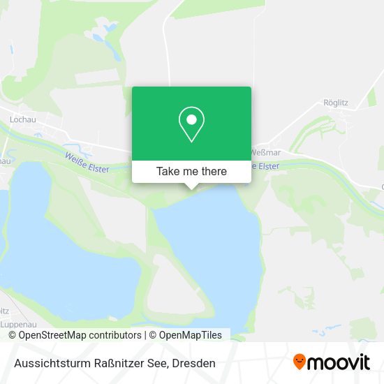 Карта Aussichtsturm Raßnitzer See
