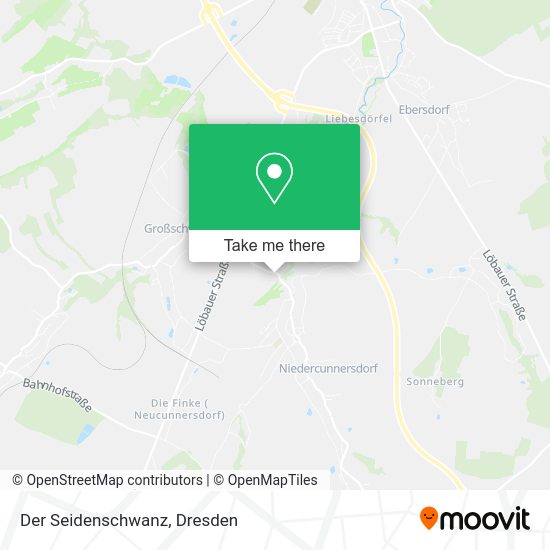Карта Der Seidenschwanz