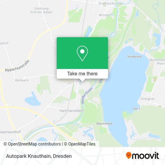 Карта Autopark Knauthain
