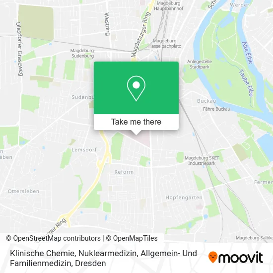 Карта Klinische Chemie, Nuklearmedizin, Allgemein- Und Familienmedizin