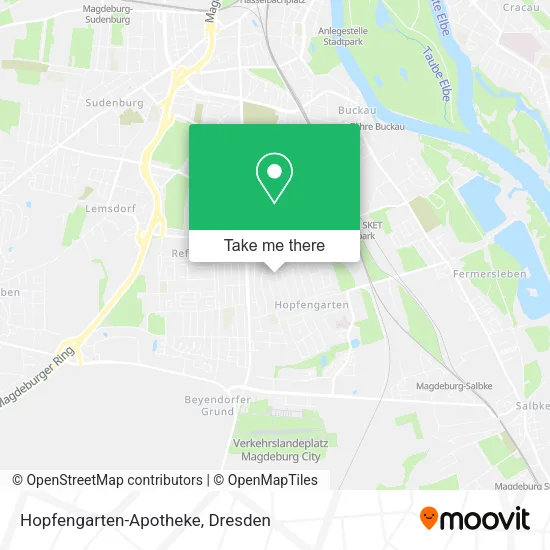Карта Hopfengarten-Apotheke