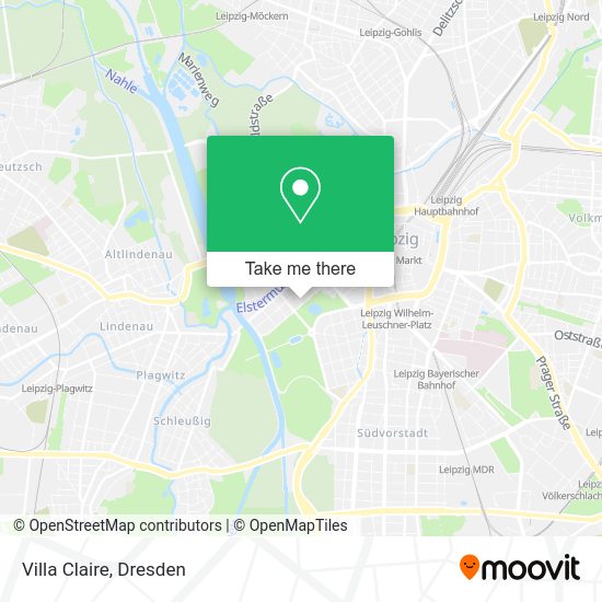 Villa Claire map