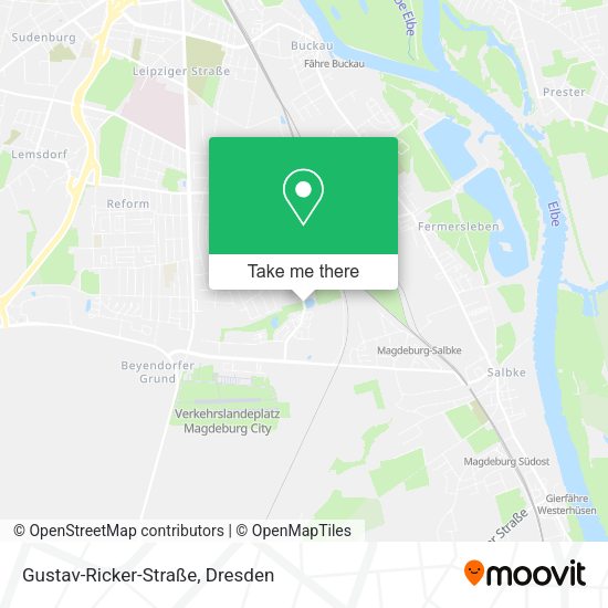 Карта Gustav-Ricker-Straße