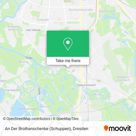 Карта An Der Broihanschenke (Schuppen)