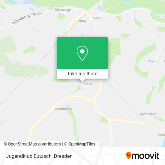 Карта Jugendklub Eutzsch