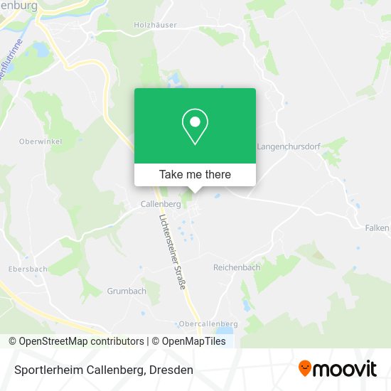 Карта Sportlerheim Callenberg