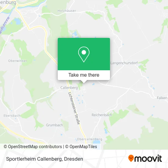 Карта Sportlerheim Callenberg