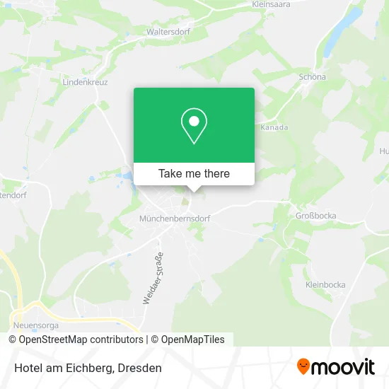 Карта Hotel am Eichberg