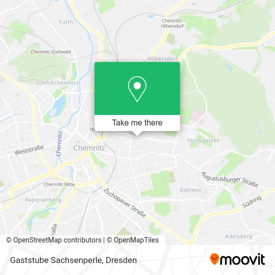 Карта Gaststube Sachsenperle