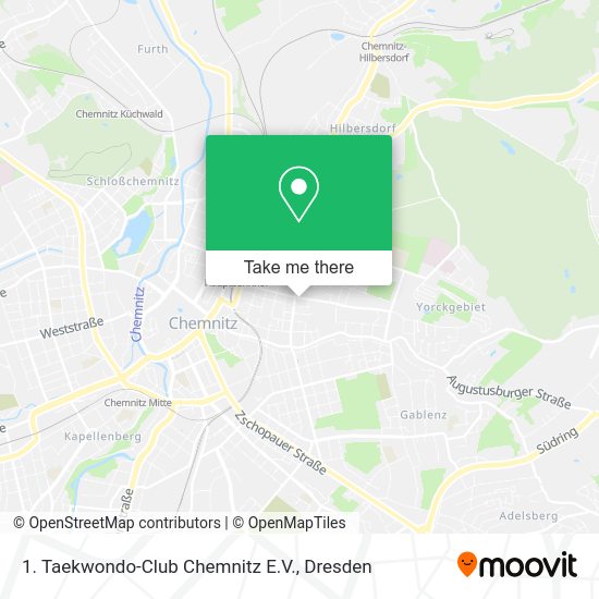 Карта 1. Taekwondo-Club Chemnitz E.V.