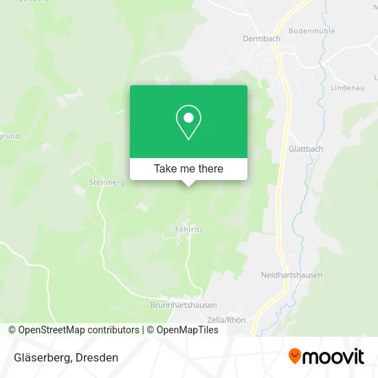 Карта Gläserberg
