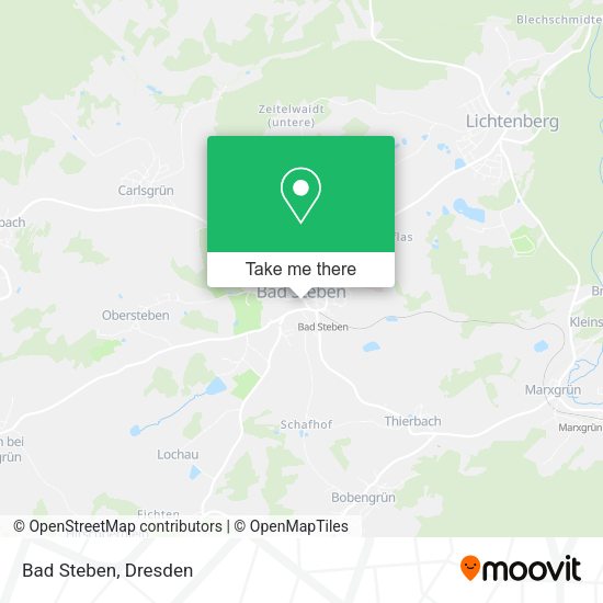 Карта Bad Steben