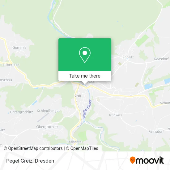 Карта Pegel Greiz