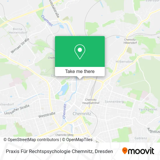Карта Praxis Für Rechtspsychologie Chemnitz