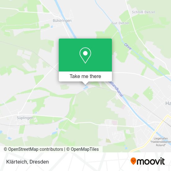 Карта Klärteich