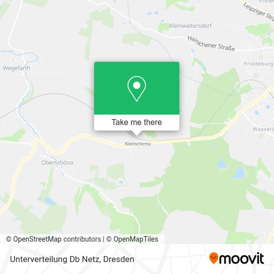 Карта Unterverteilung Db Netz