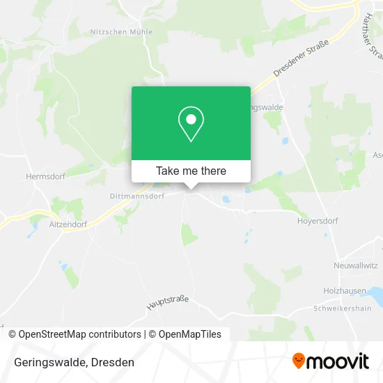 Карта Geringswalde