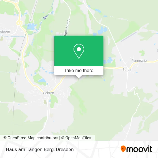 Карта Haus am Langen Berg