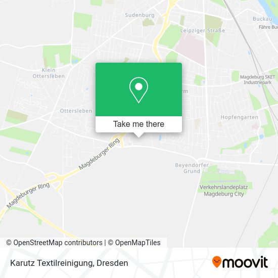 Карта Karutz Textilreinigung