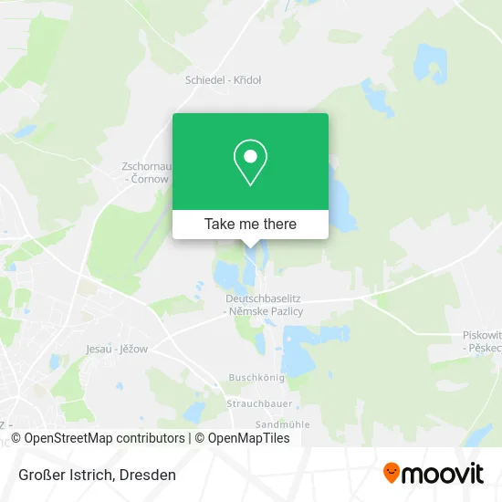 Карта Großer Istrich