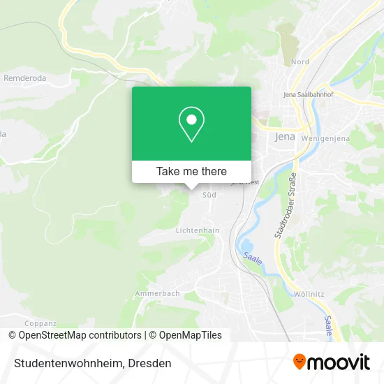 Карта Studentenwohnheim