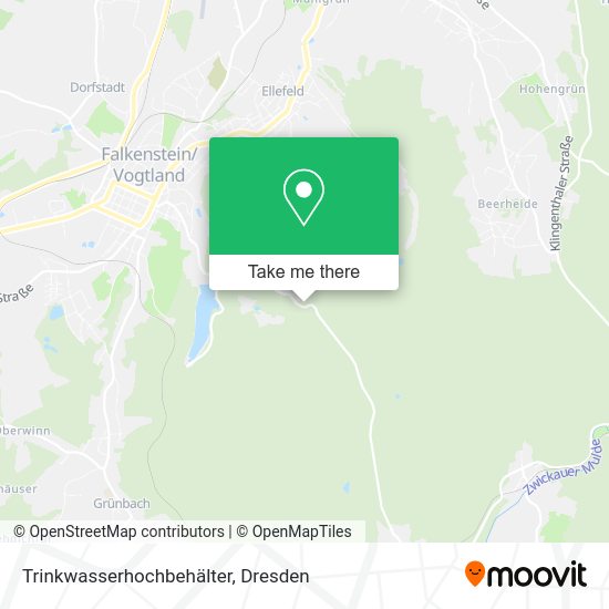Карта Trinkwasserhochbehälter