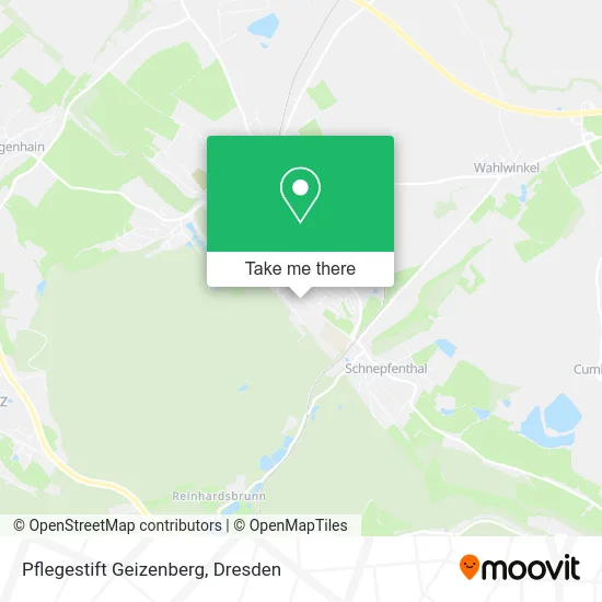 Карта Pflegestift Geizenberg