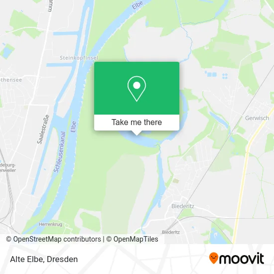 Карта Alte Elbe