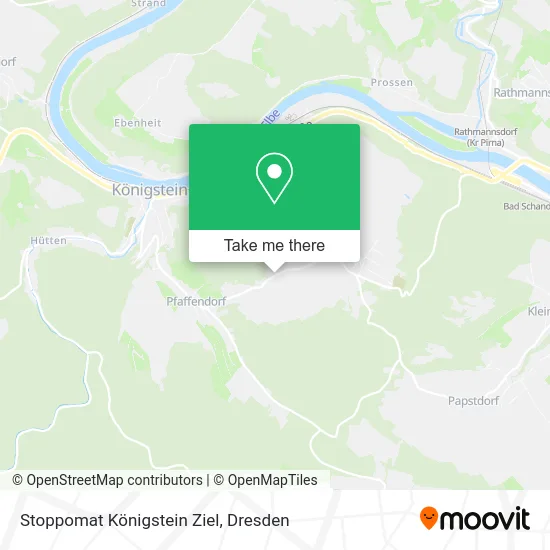 Карта Stoppomat Königstein Ziel