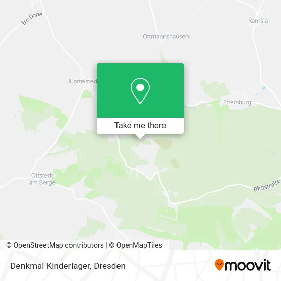 Карта Denkmal Kinderlager