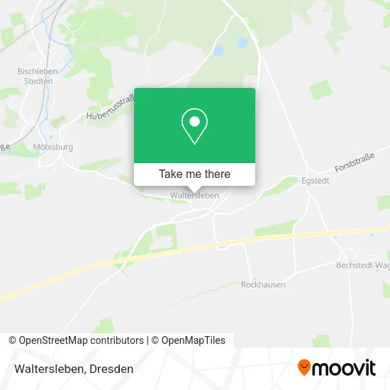 Waltersleben map