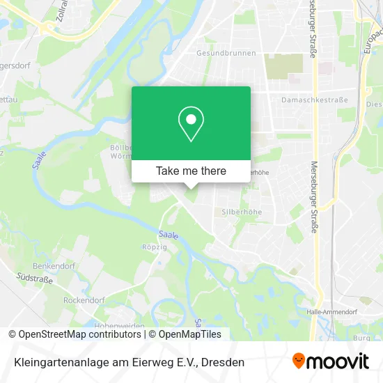 Карта Kleingartenanlage am Eierweg E.V.
