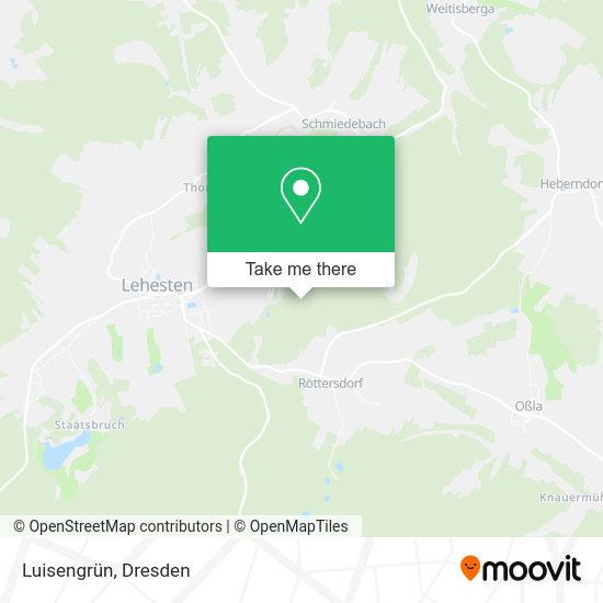 Карта Luisengrün