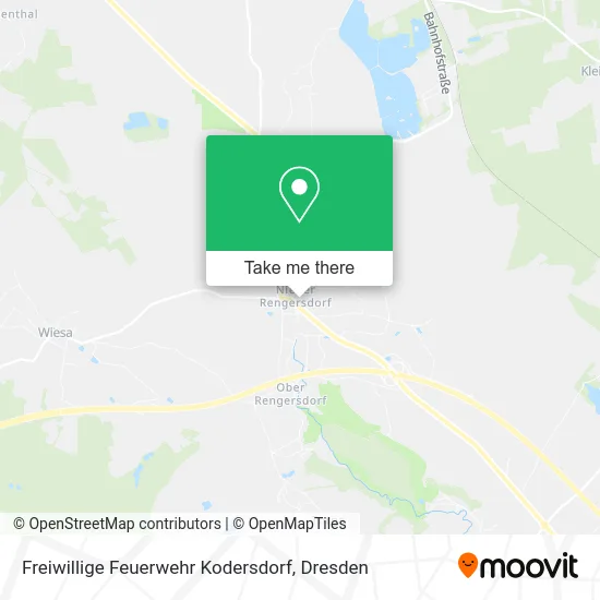 Карта Freiwillige Feuerwehr Kodersdorf