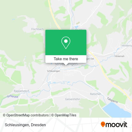 Карта Schleusingen