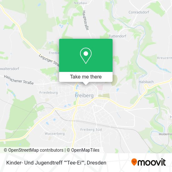 Карта Kinder- Und Jugendtreff ""Tee-Ei""