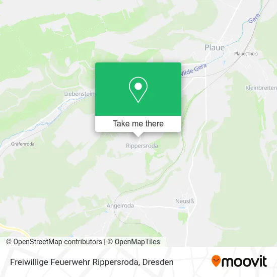 Карта Freiwillige Feuerwehr Rippersroda