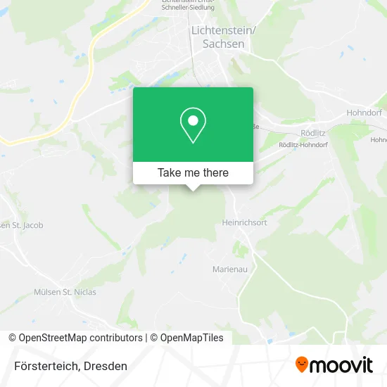 Карта Försterteich