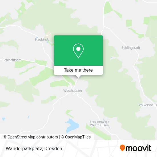 Карта Wanderparkplatz