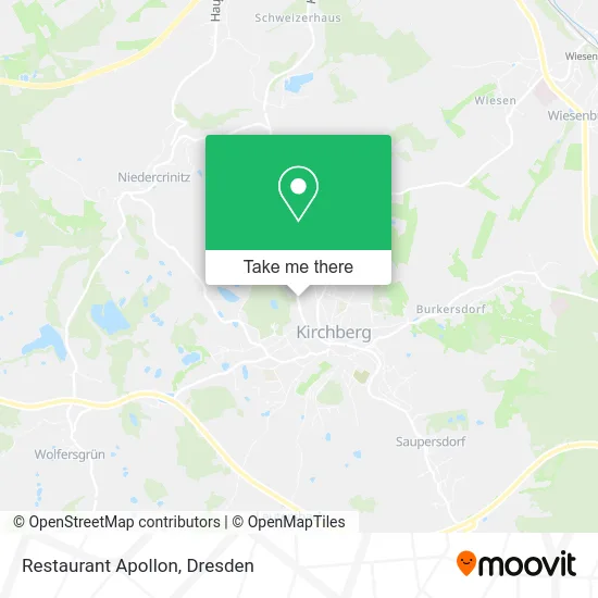 Карта Restaurant Apollon