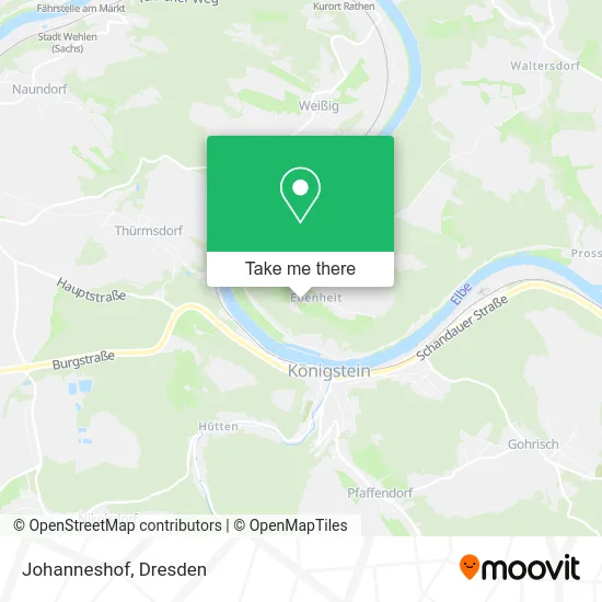 Карта Johanneshof