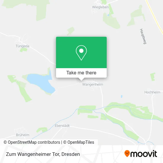 Карта Zum Wangenheimer Tor