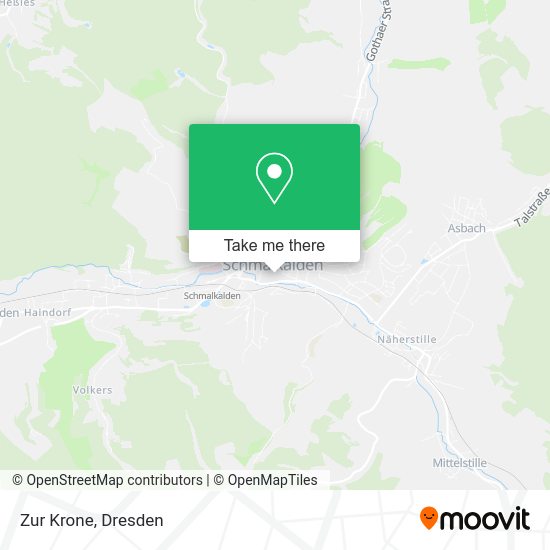 Карта Zur Krone