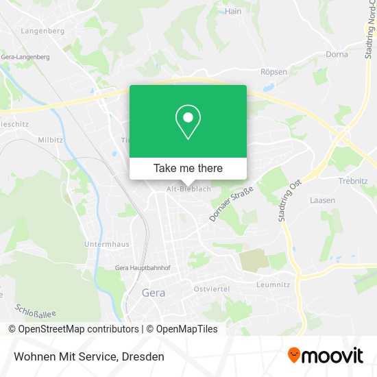 Карта Wohnen Mit Service