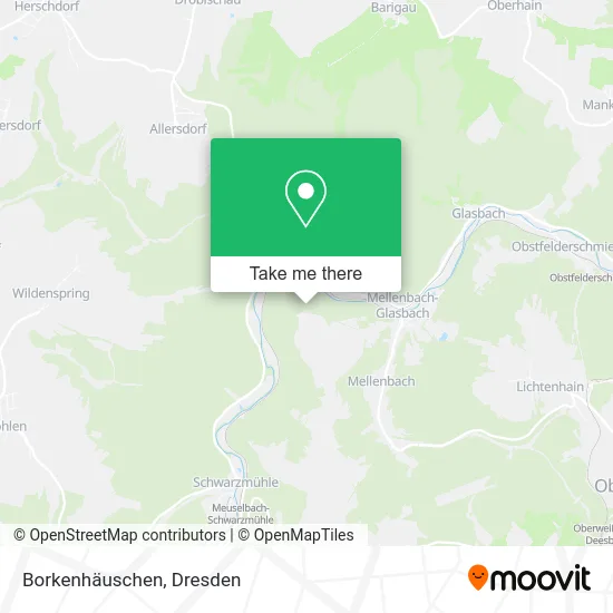 Карта Borkenhäuschen