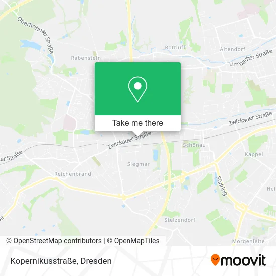 Карта Kopernikusstraße