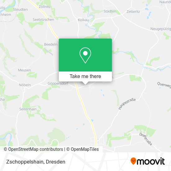 Карта Zschoppelshain