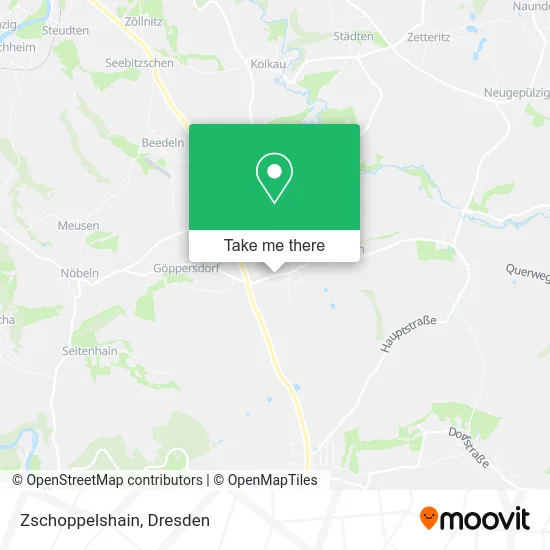 Карта Zschoppelshain