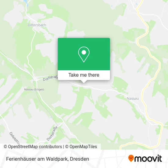 Карта Ferienhäuser am Waldpark